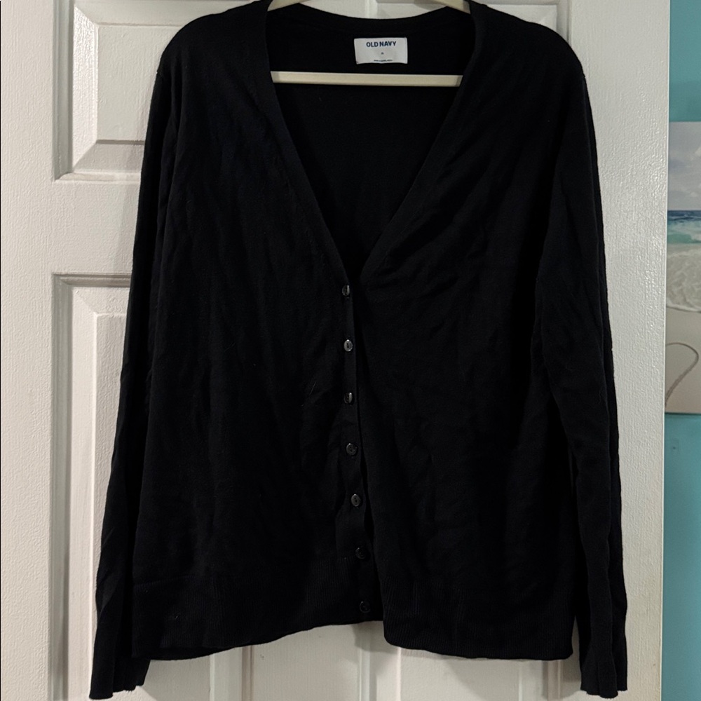 Old Navy Black Cardigan
